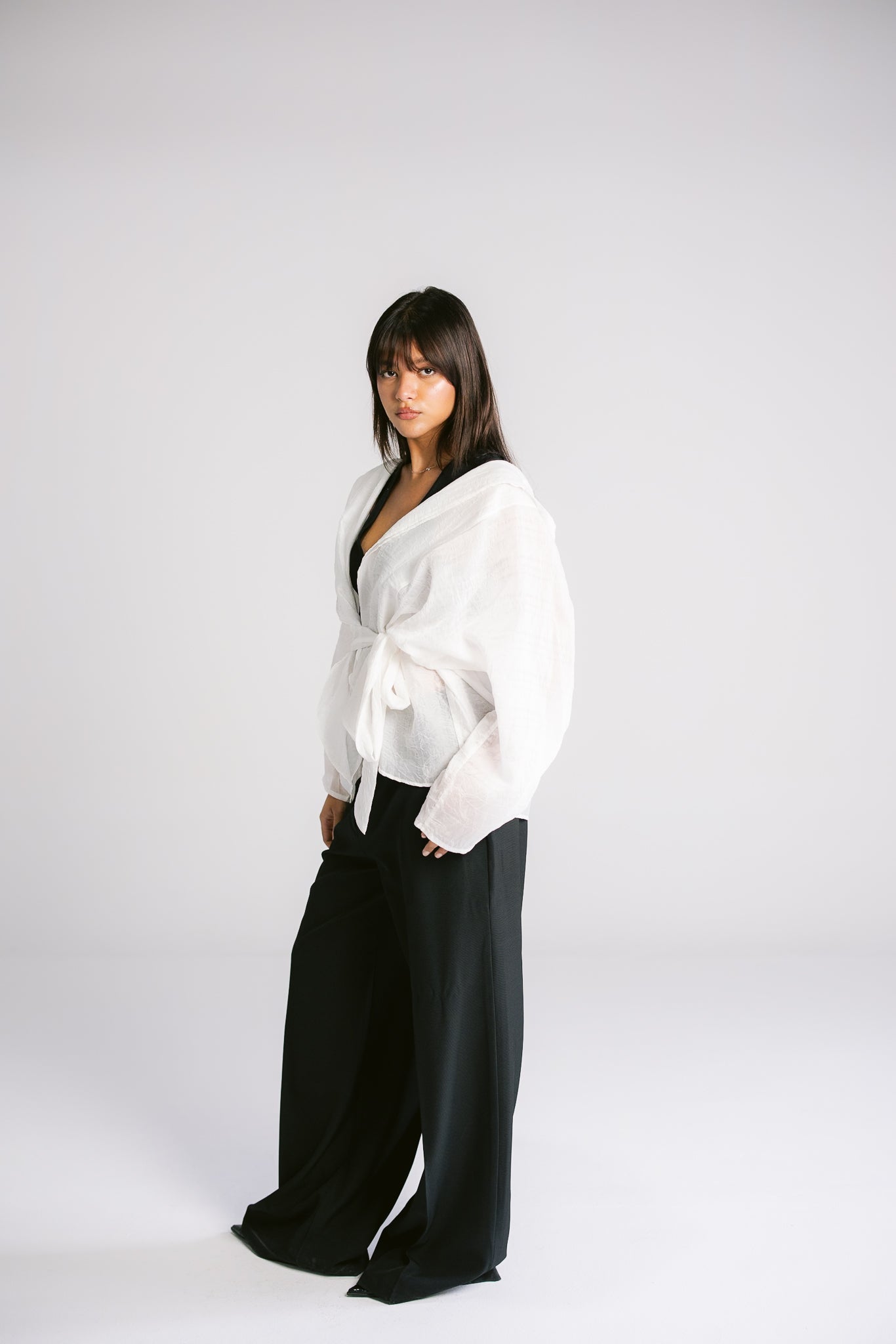 The Enara Kimono - White