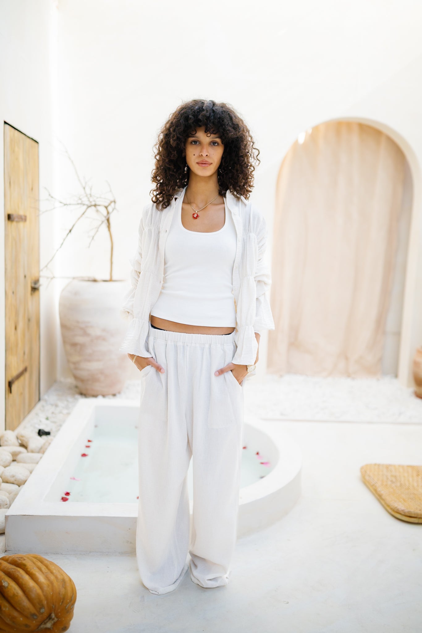 Whisper Pants - Light Beige