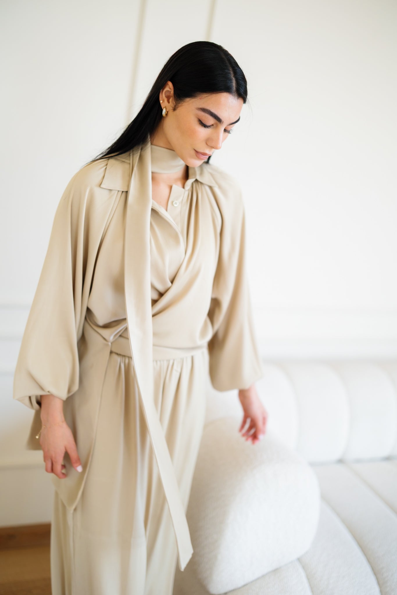 The Lune Set - Ecru