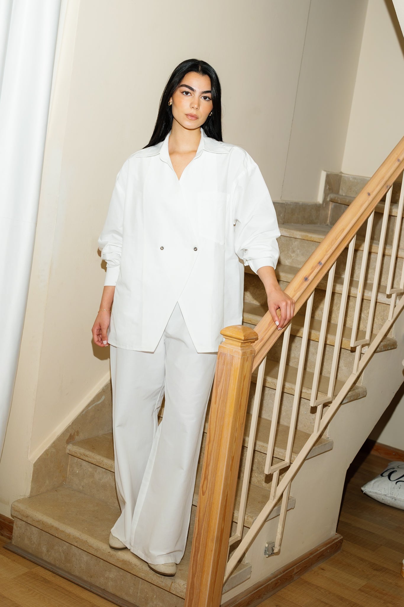 The Button Set - White