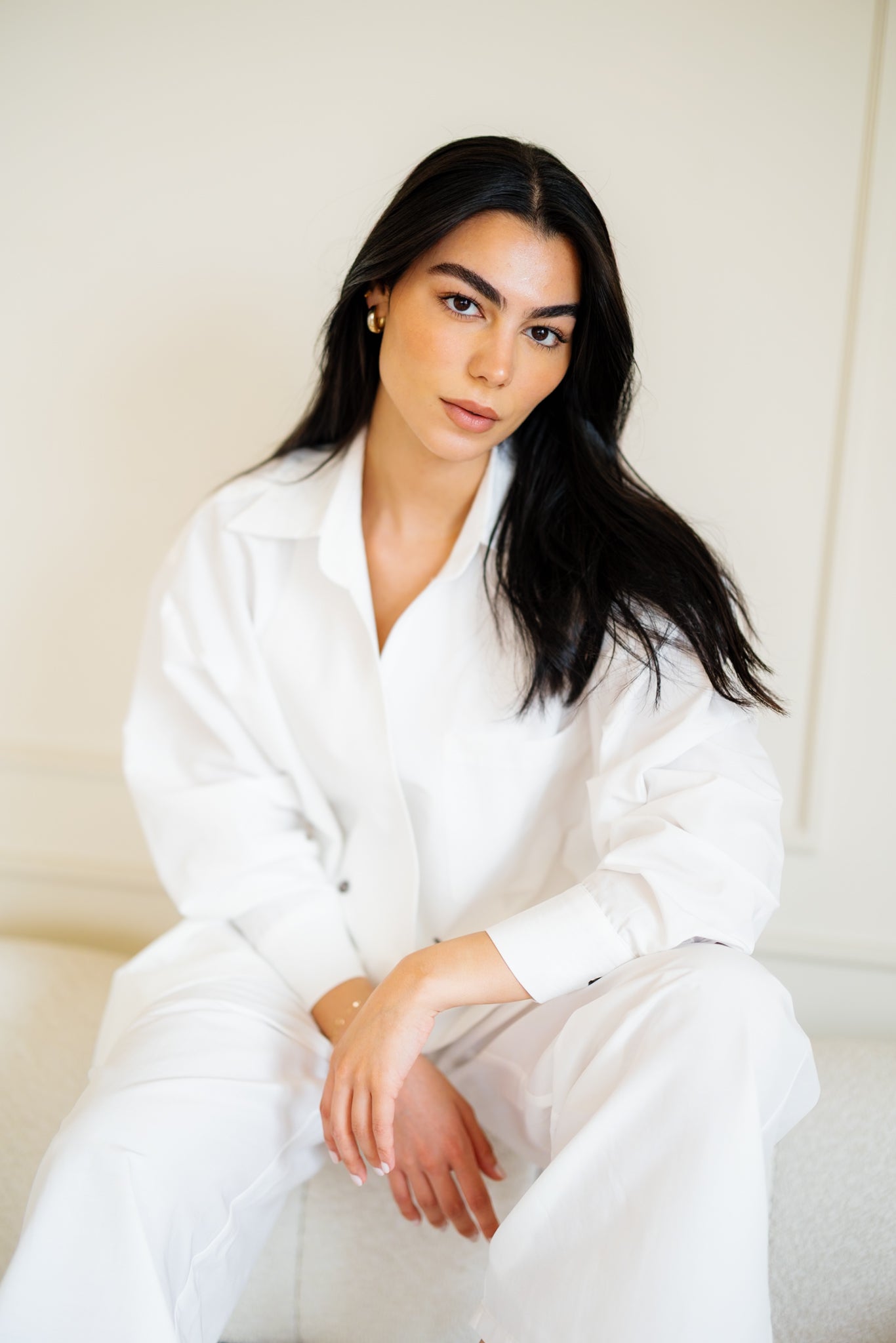 The Button Set - White