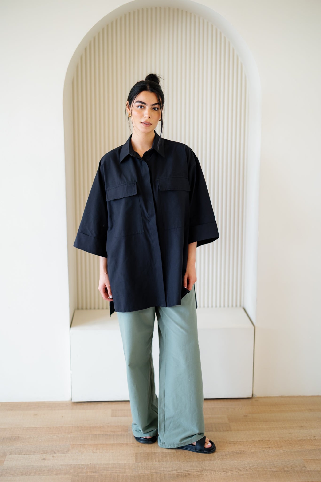 The Divide Shirt - Black