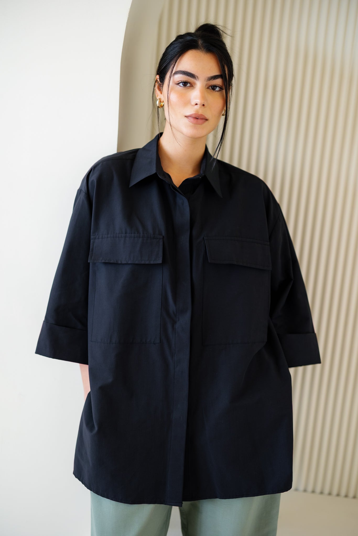 The Divide Shirt - Black