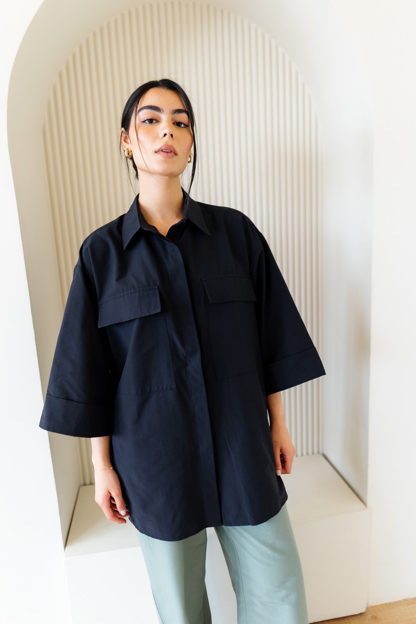 The Divide Shirt - Black