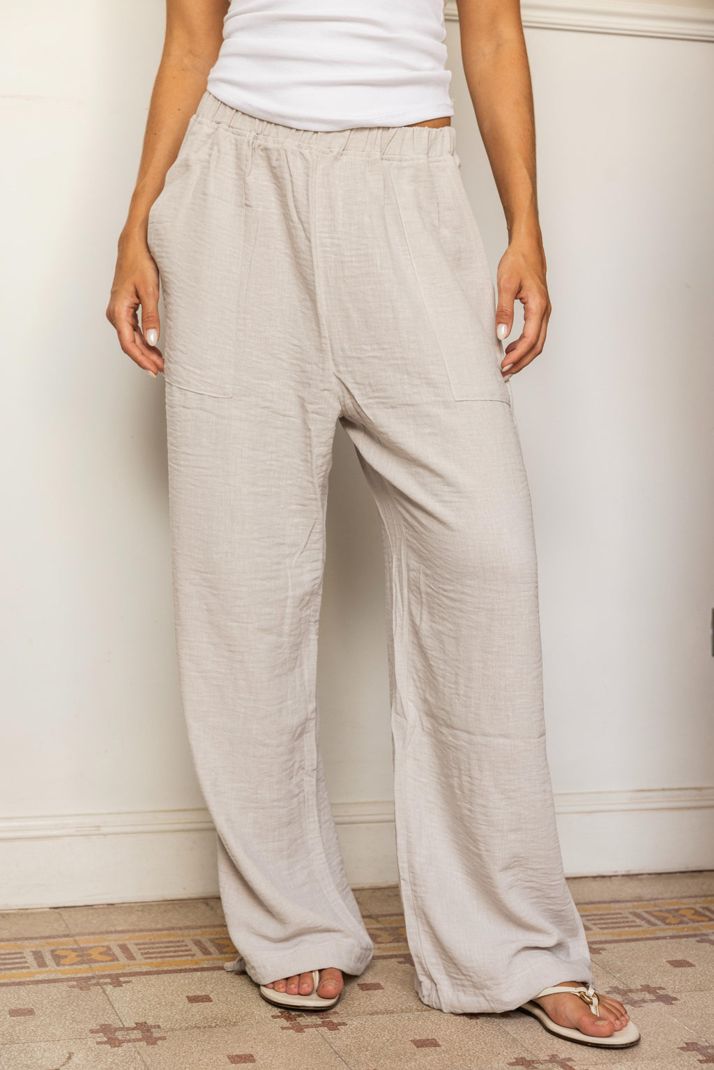 2-in-1 Pants / Icy Gray