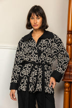 Écru Kimono - Black
