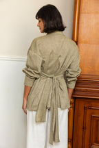 Drape Shirt - Olive