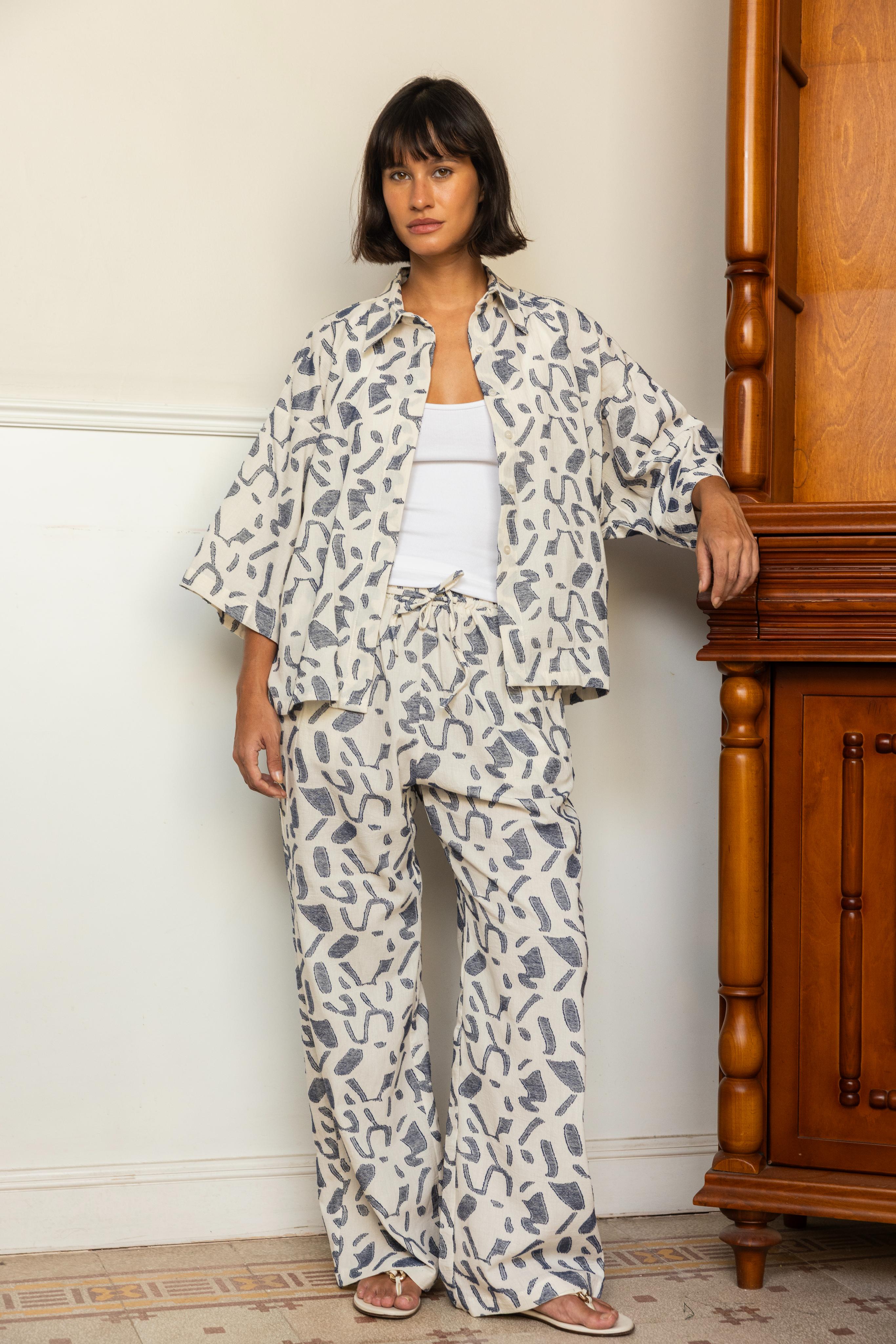 Aire Set - Denim Blue