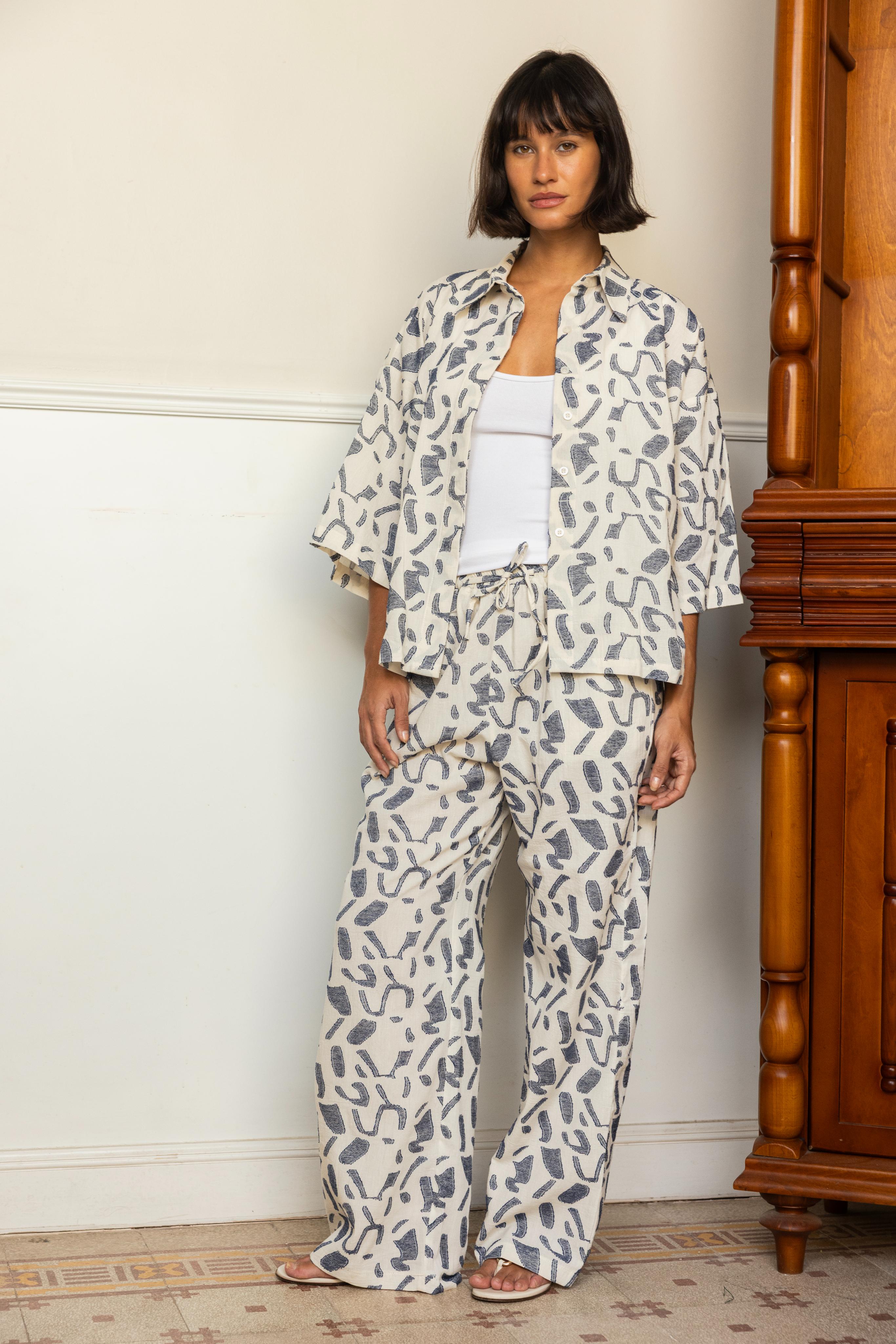 Aire Set - Denim Blue