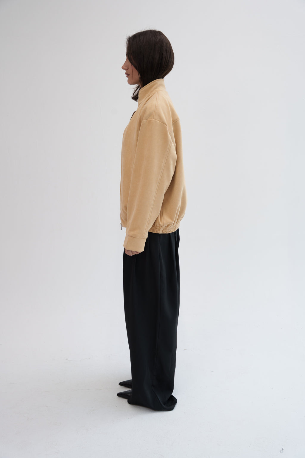 The Mode Bomber Jacket - Butter Yellow