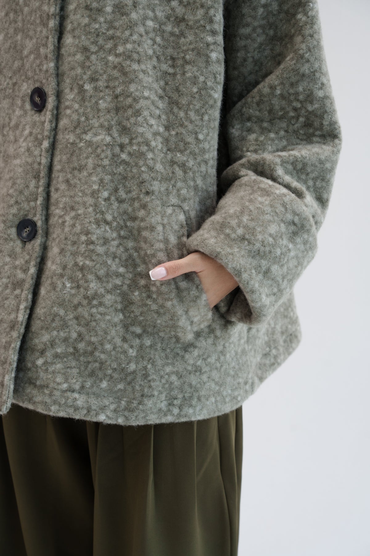 The Moss Jacket - Olive