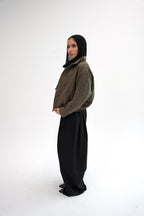 The Mode Bomber Jacket - Olive
