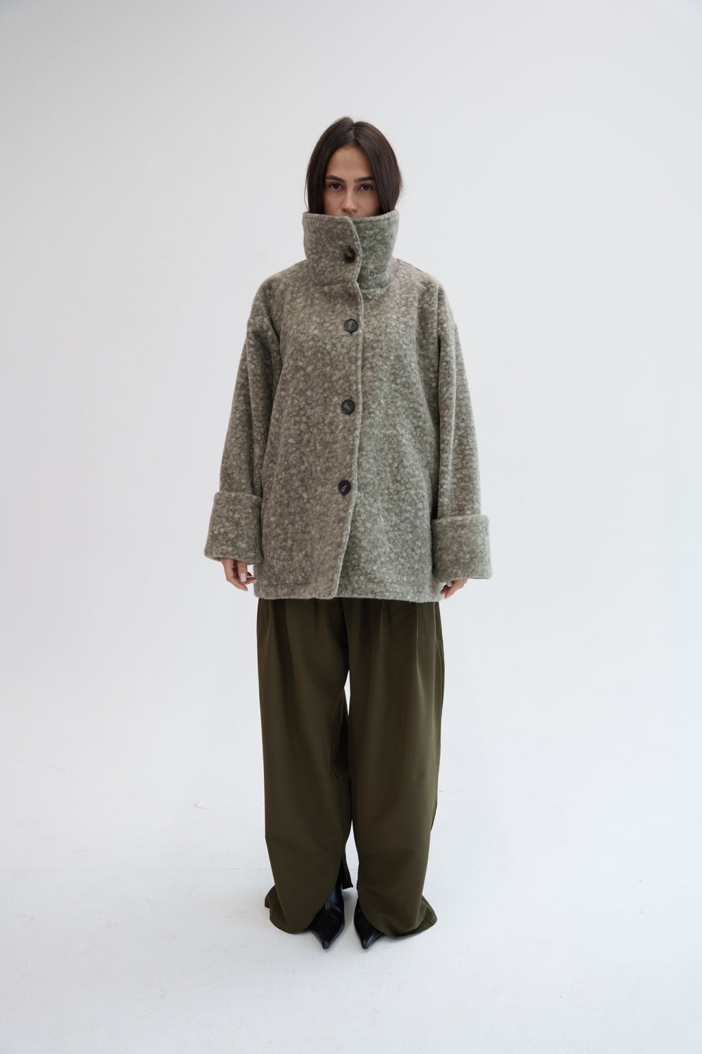 The Moss Jacket - Olive
