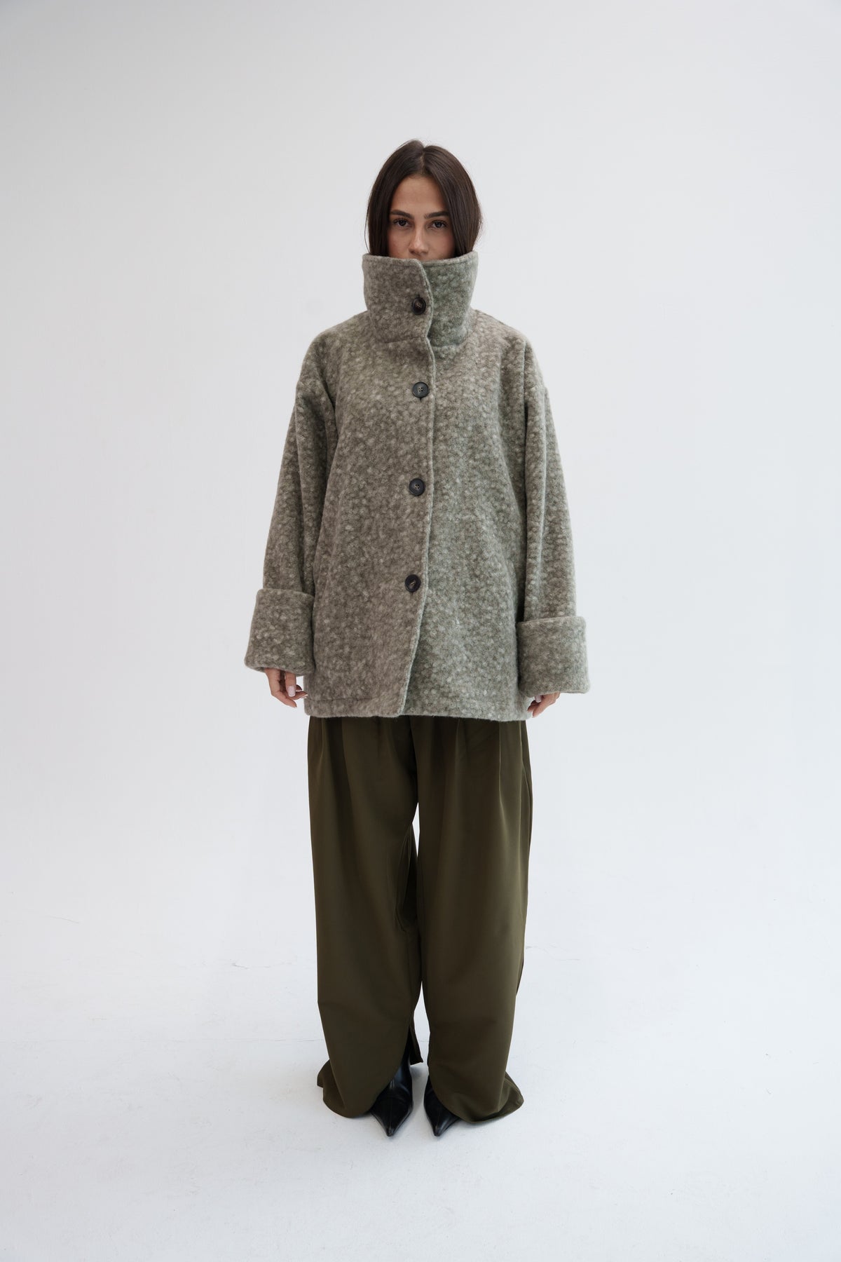 The Moss Jacket - Olive