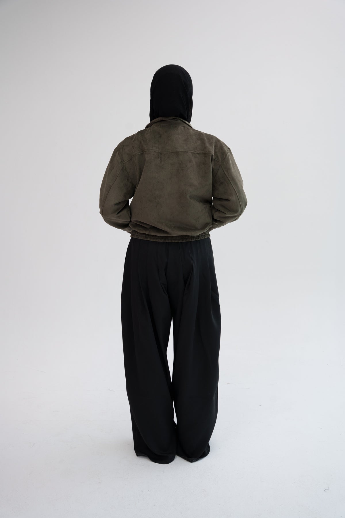 The Mode Bomber Jacket - Olive