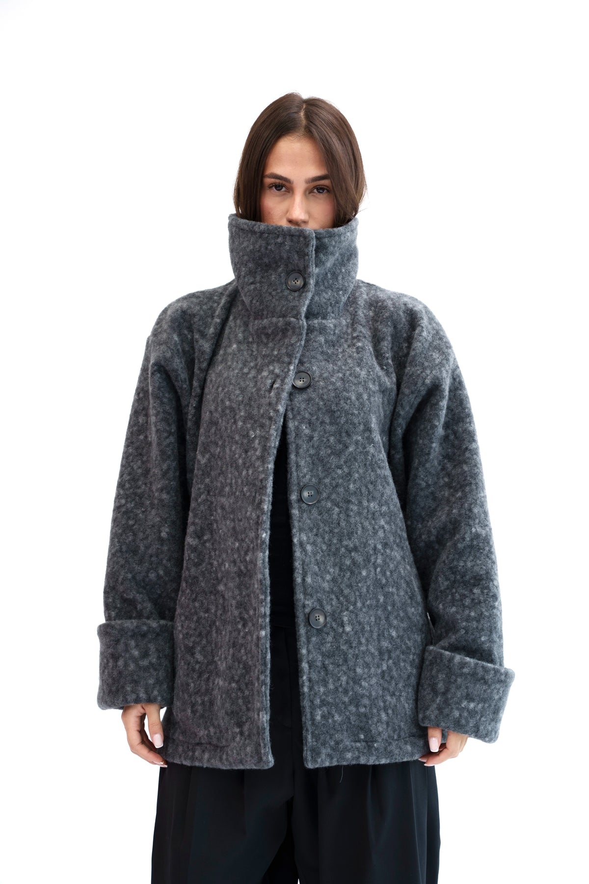 The Moss Jacket - Dark Grey