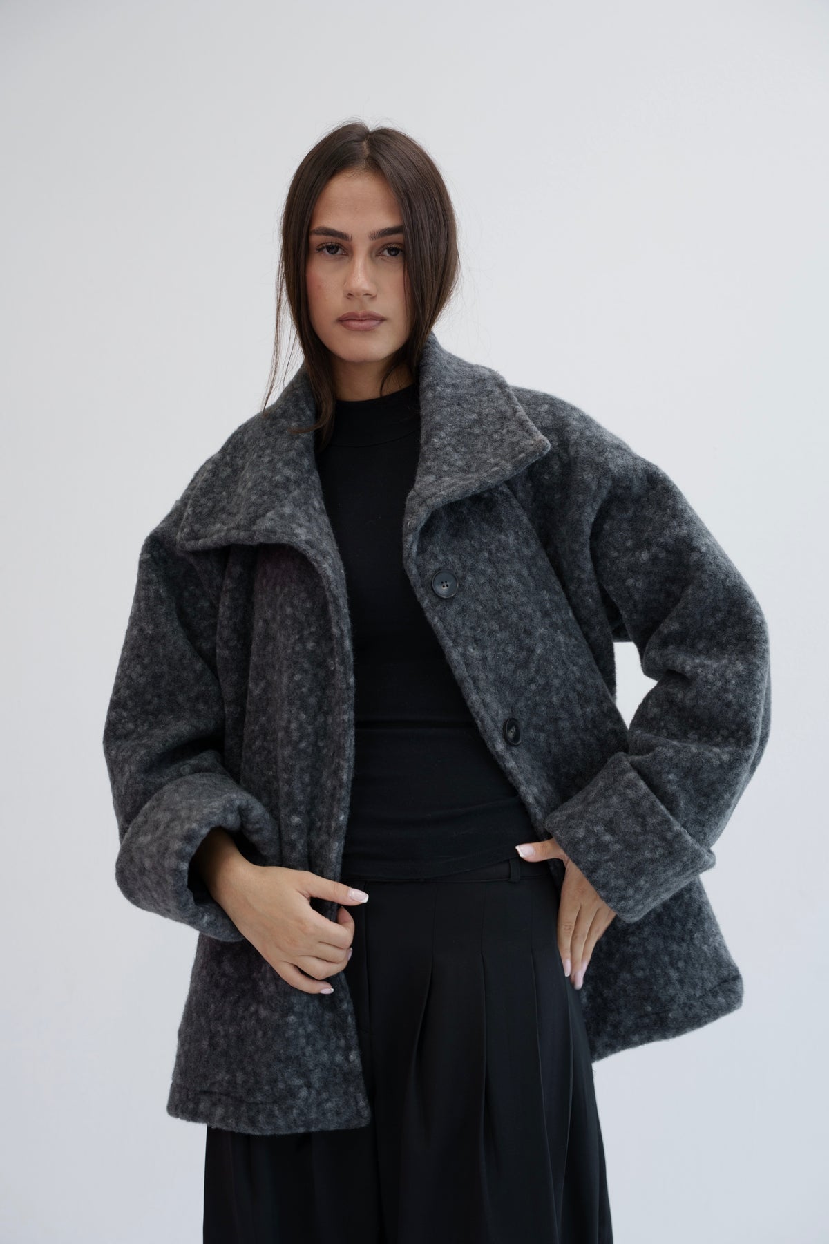 The Moss Jacket - Dark Grey