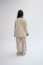 The Contrast Jacket - Beige