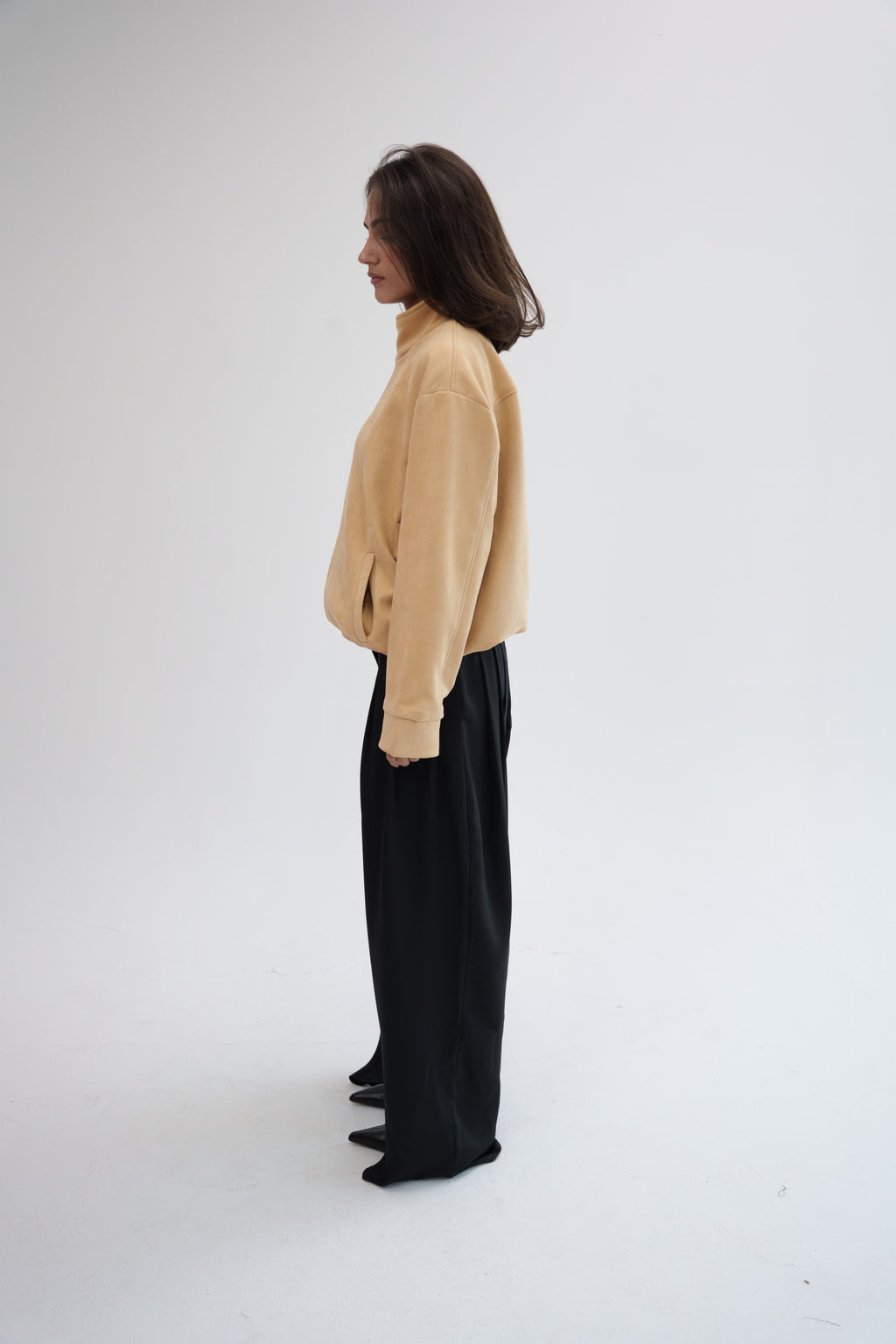 The Mode Bomber Jacket - Butter Yellow