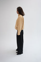 The Mode Bomber Jacket - Butter Yellow