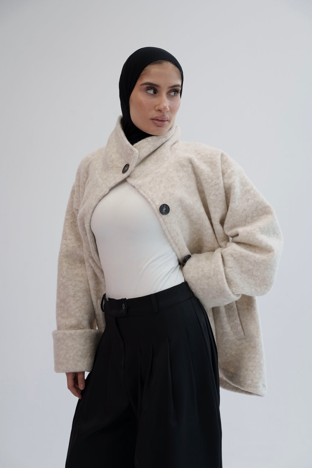 The Moss Jacket - Cream