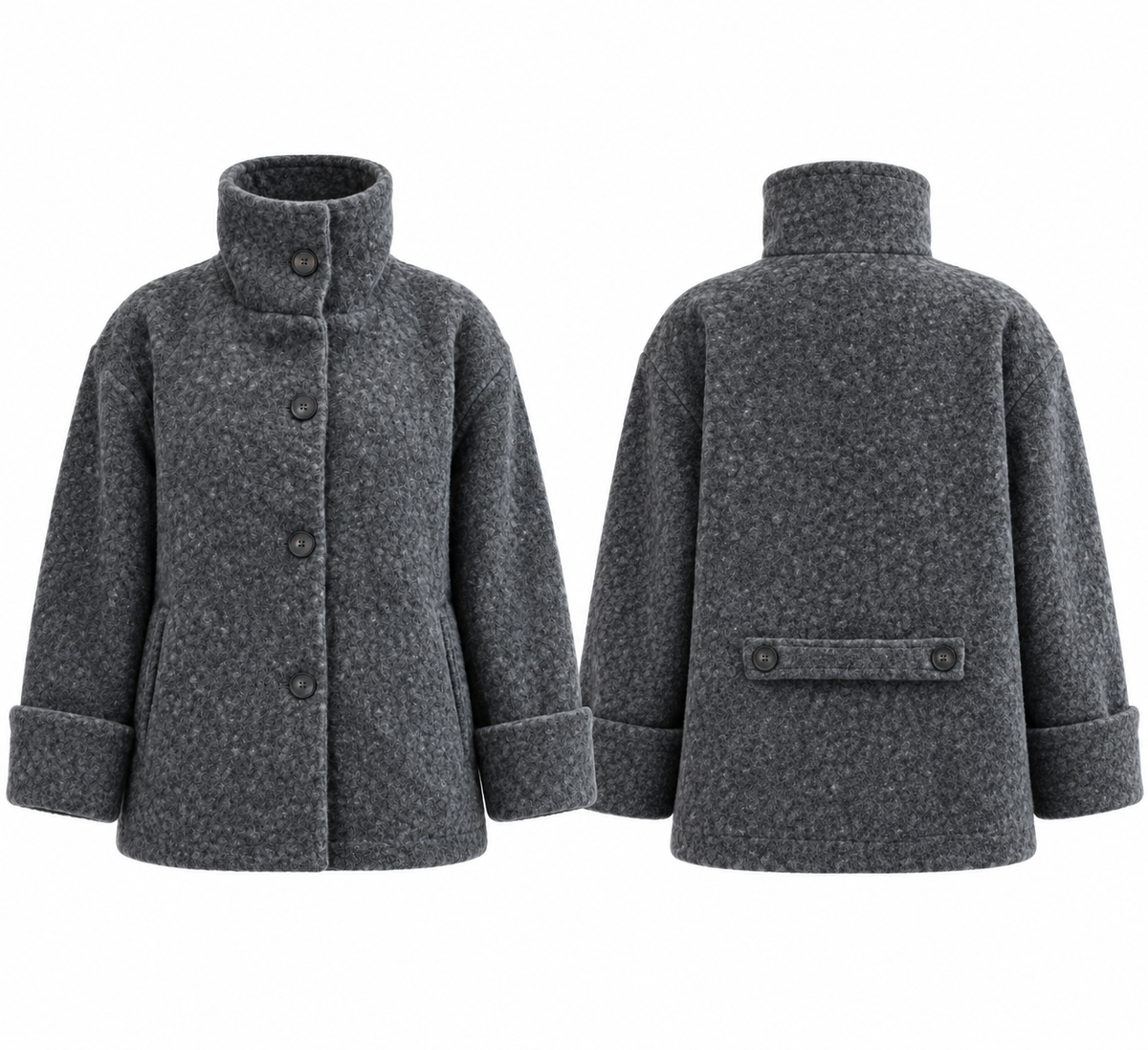 The Moss Jacket - Dark Grey