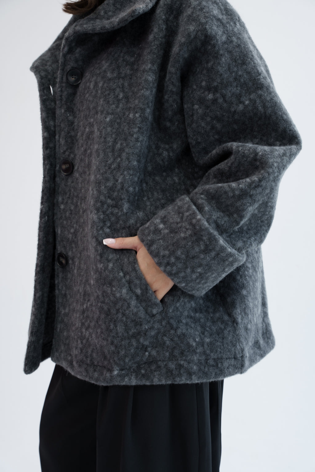 The Moss Jacket - Dark Grey