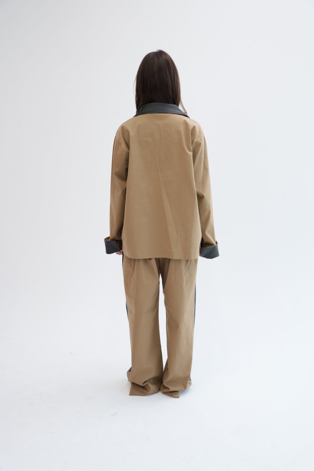 The Contrast Jacket - Camel