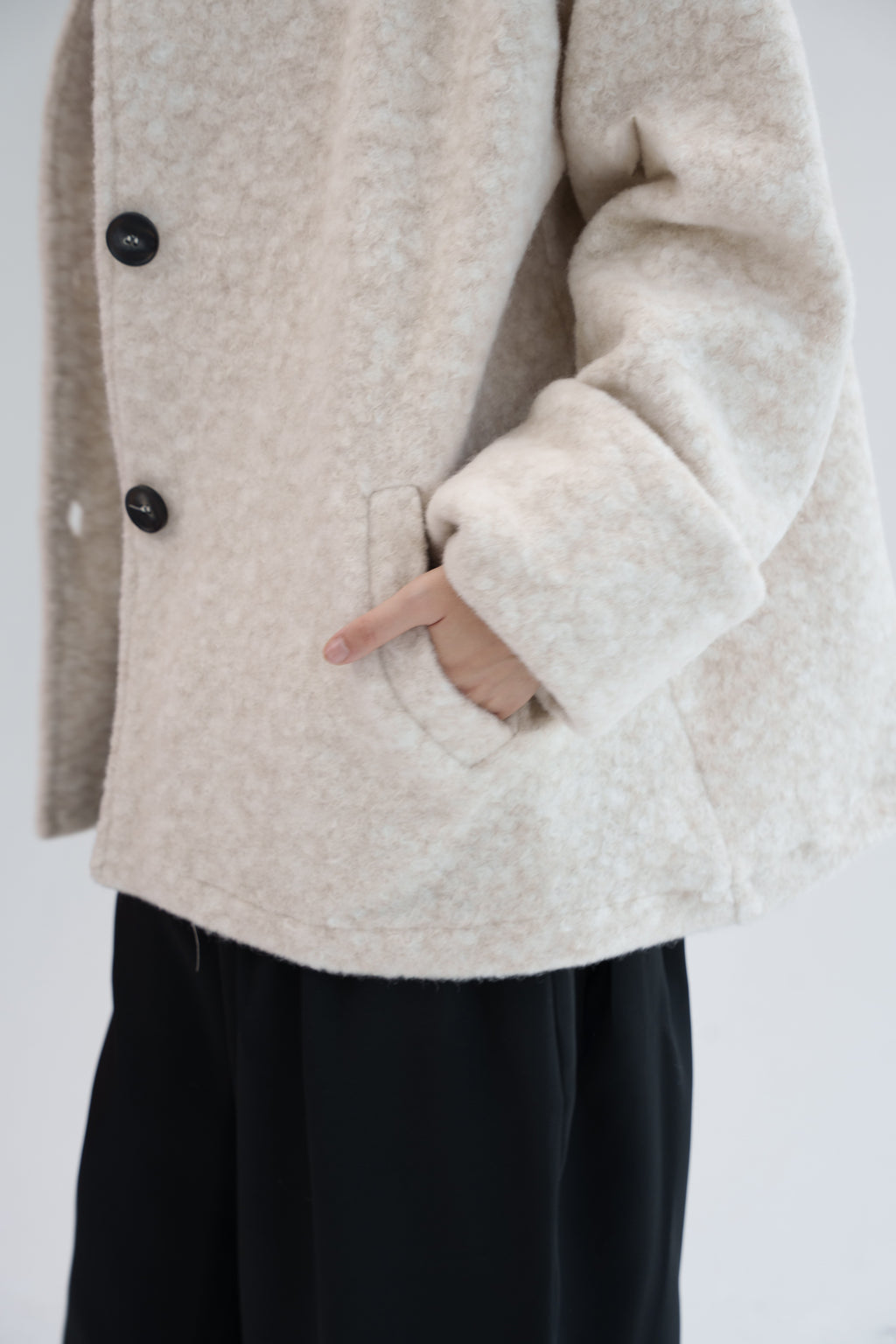 The Moss Jacket - Cream