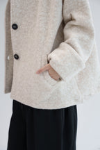 The Moss Jacket - Cream