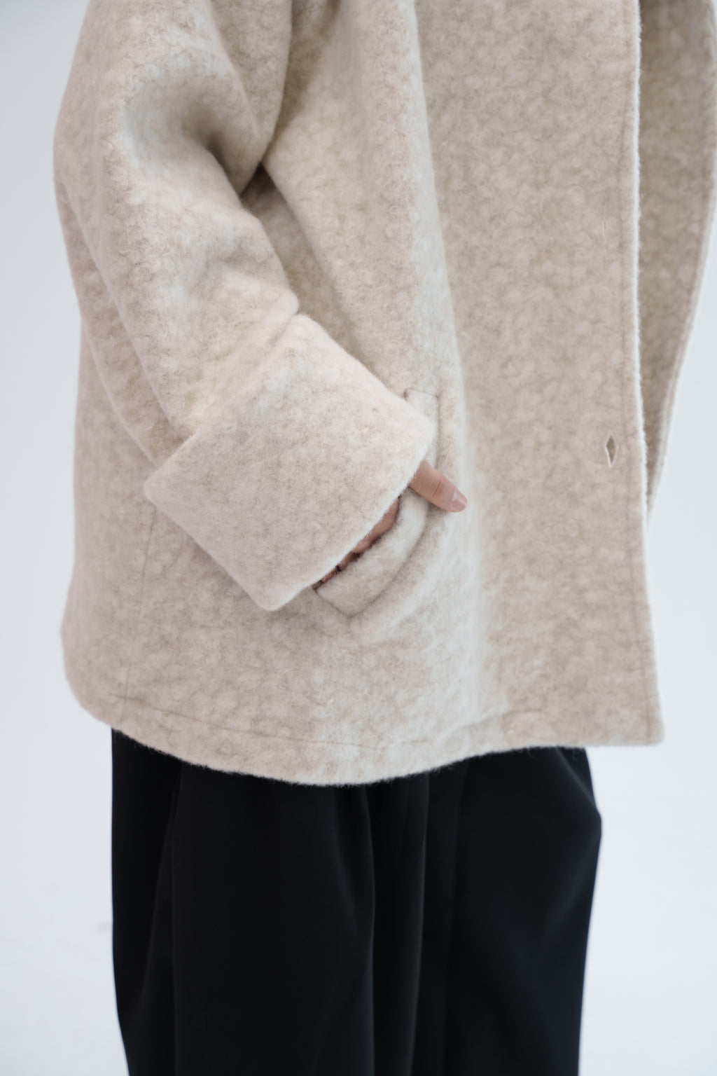 The Moss Jacket - Cream