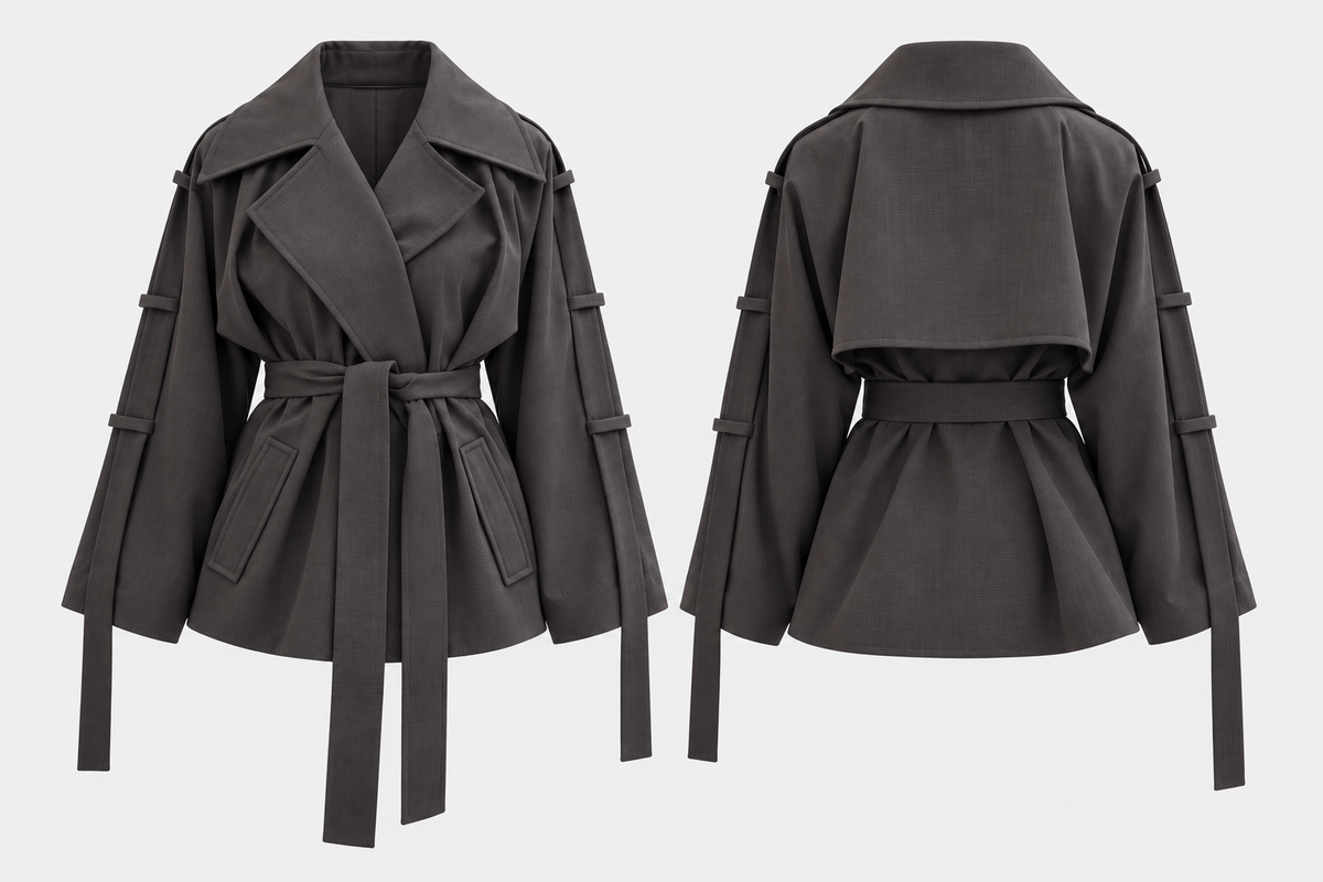 The Forma Jacket - Dark Grey