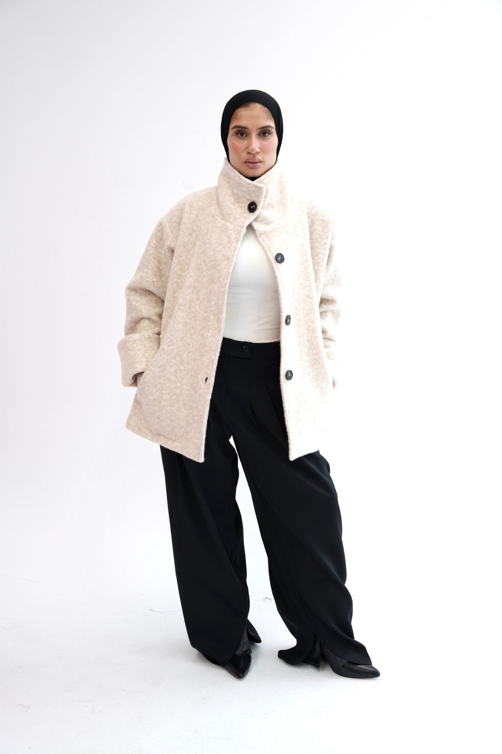 The Moss Jacket - Cream