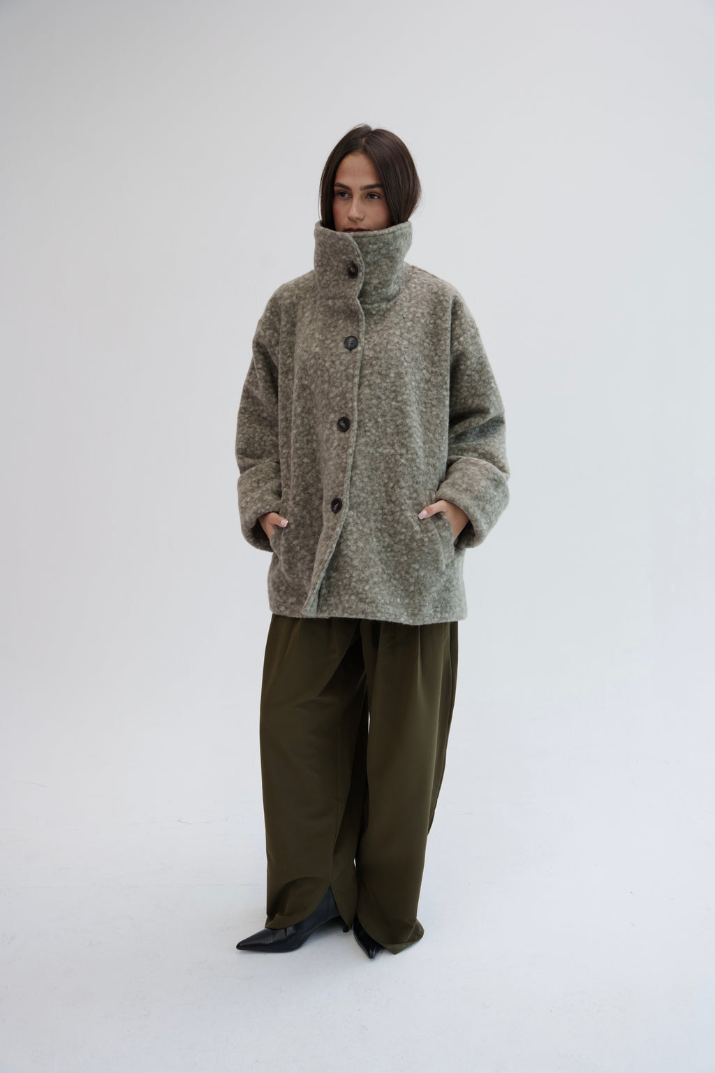 The Moss Jacket - Olive