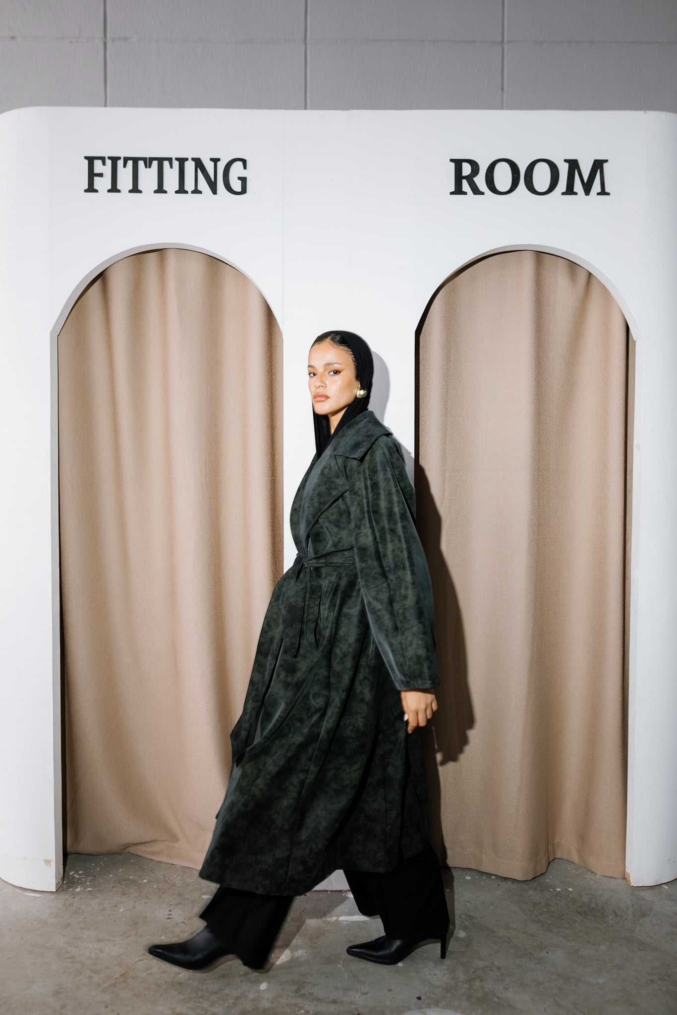 The Rebel Coat - Olive