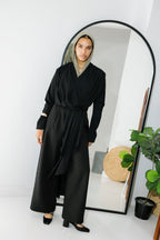 The Flow & Fold Blouse - Black