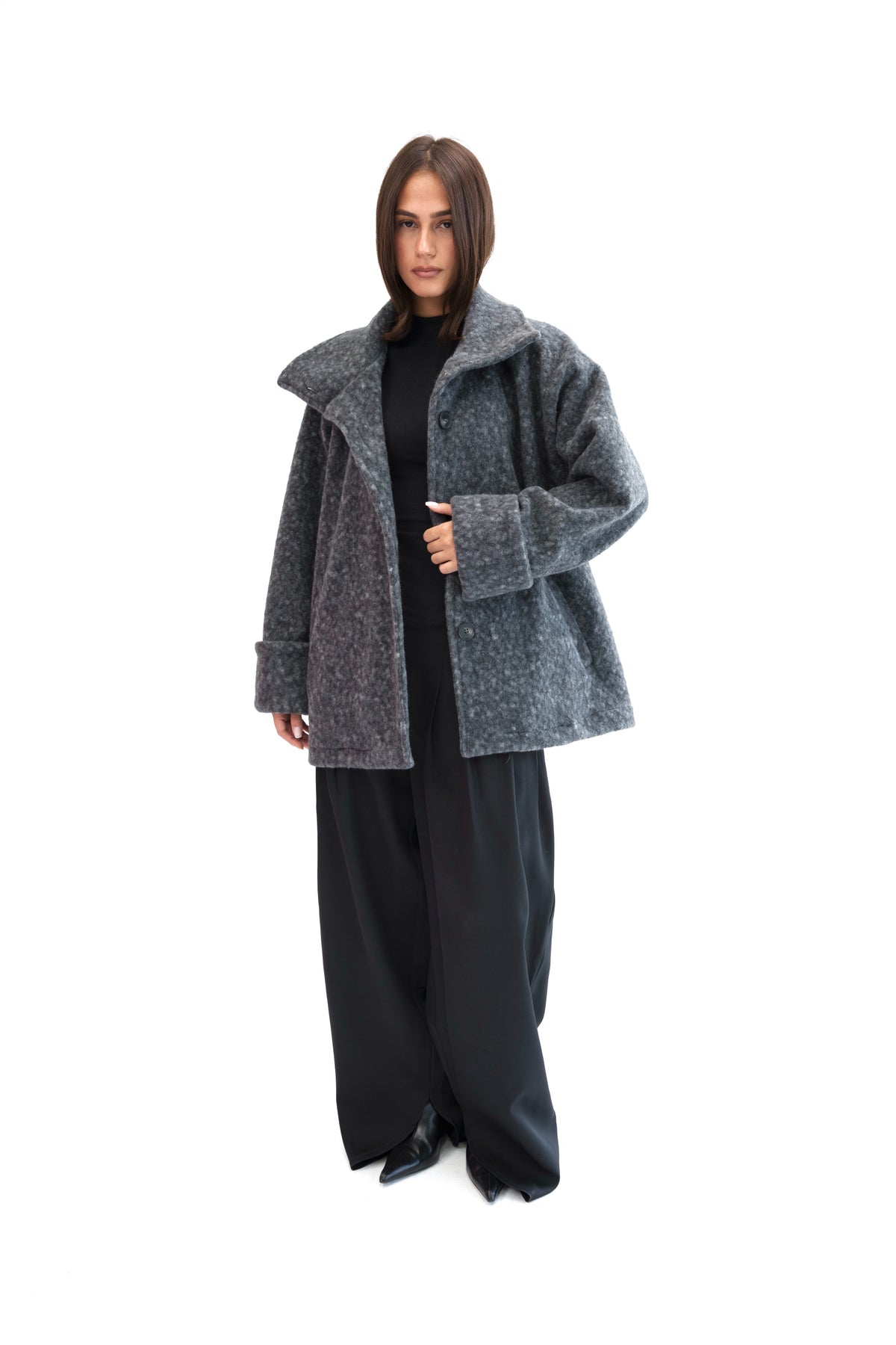 The Moss Jacket - Dark Grey