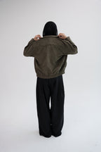 The Mode Bomber Jacket - Olive