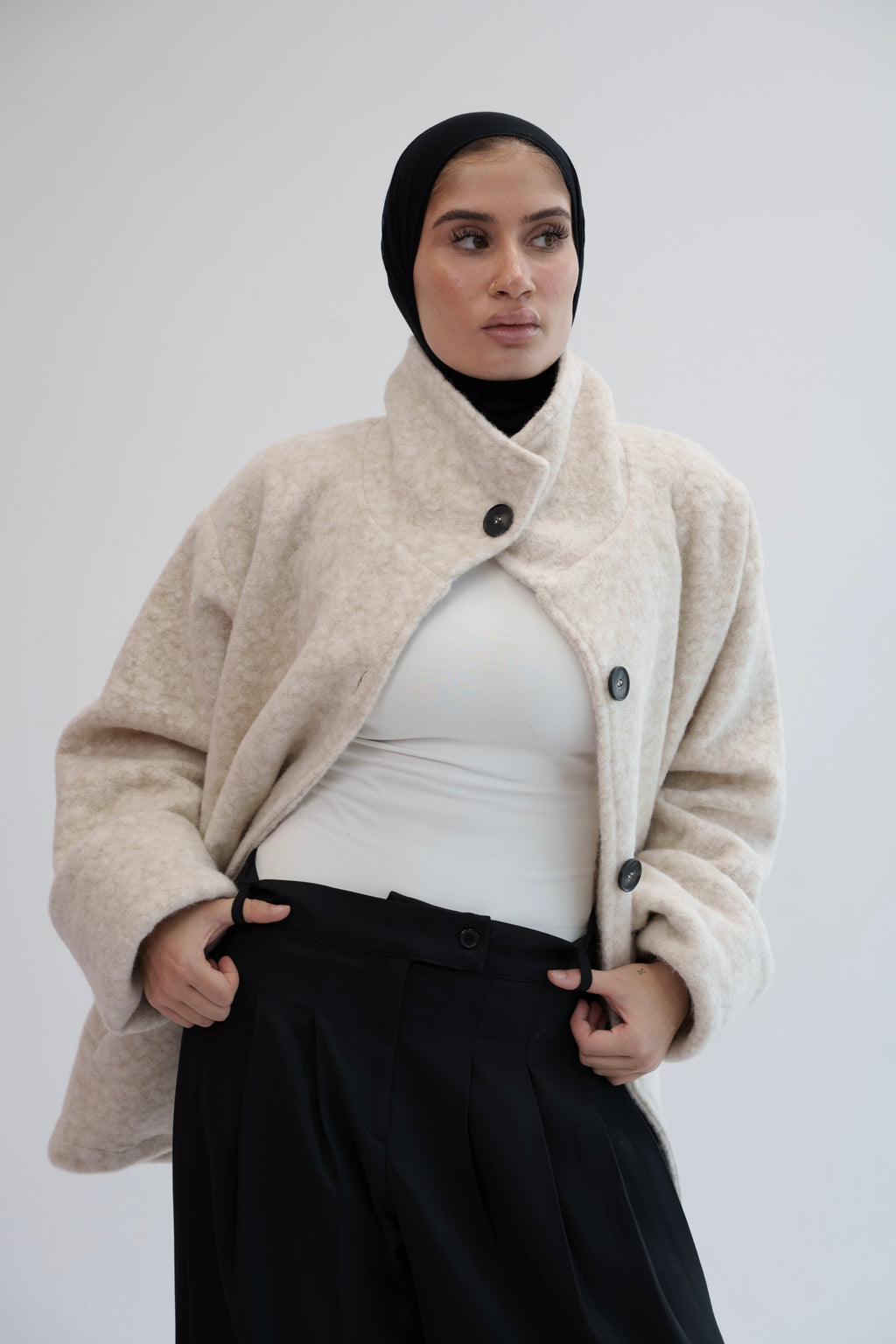 The Moss Jacket - Cream