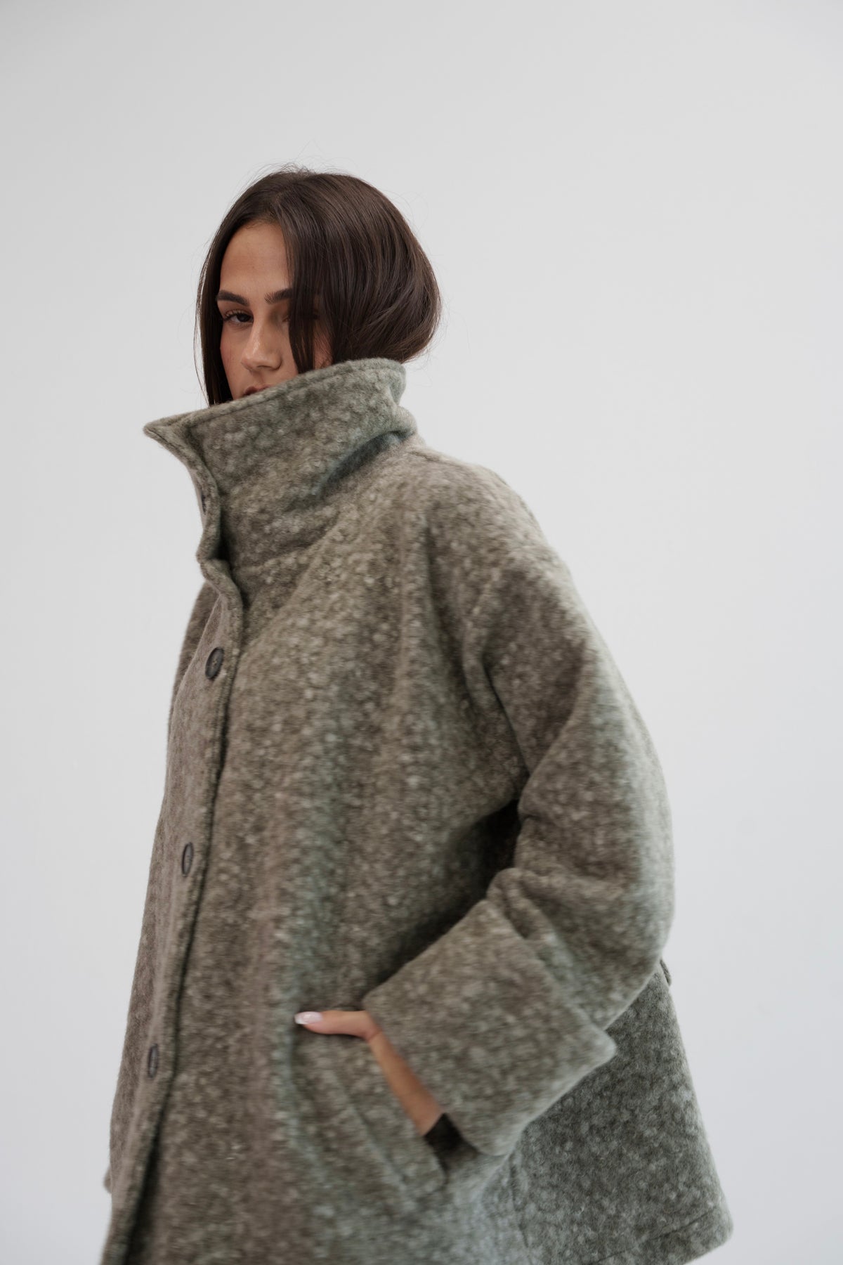 The Moss Jacket - Olive