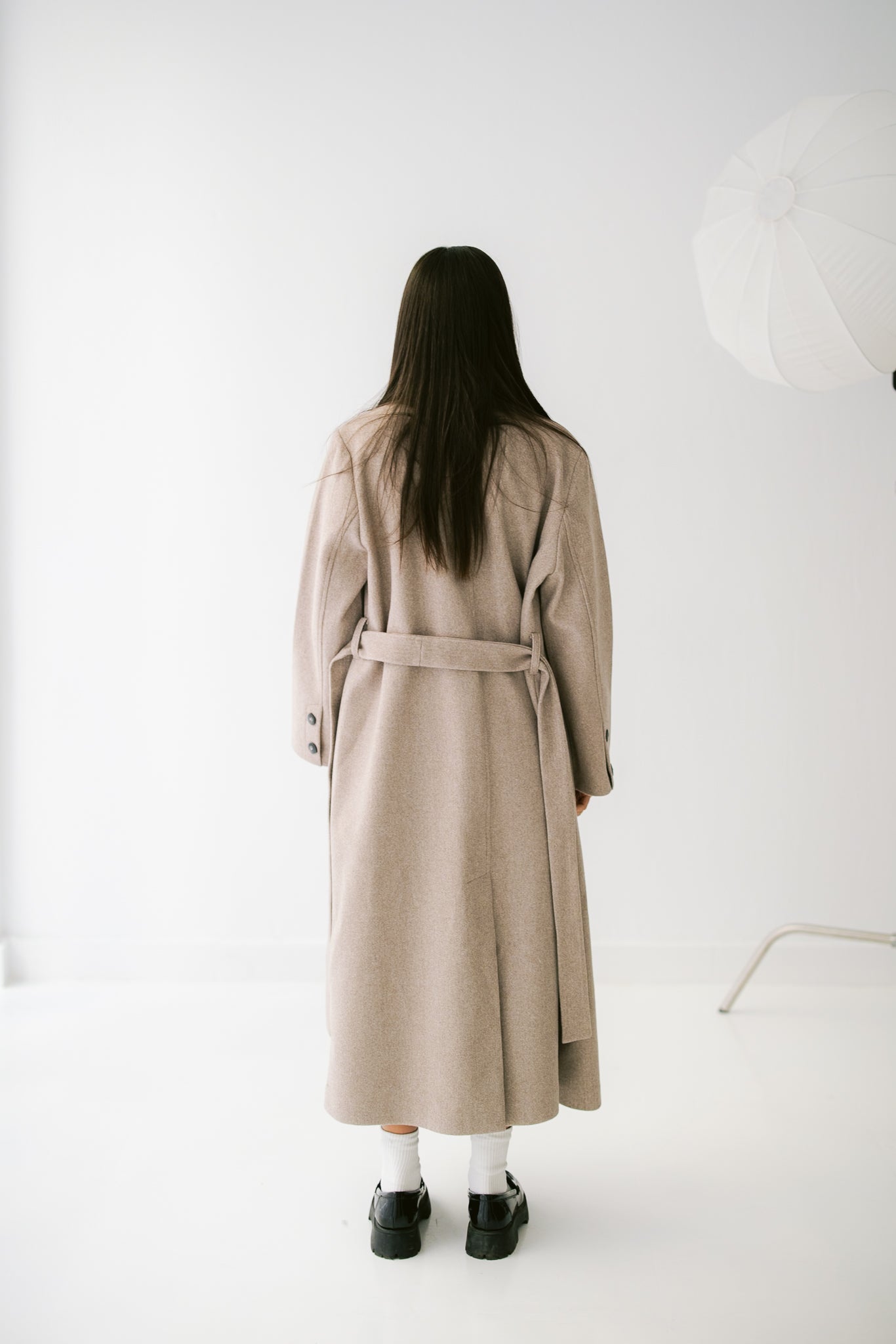 French Long Coat - Beige