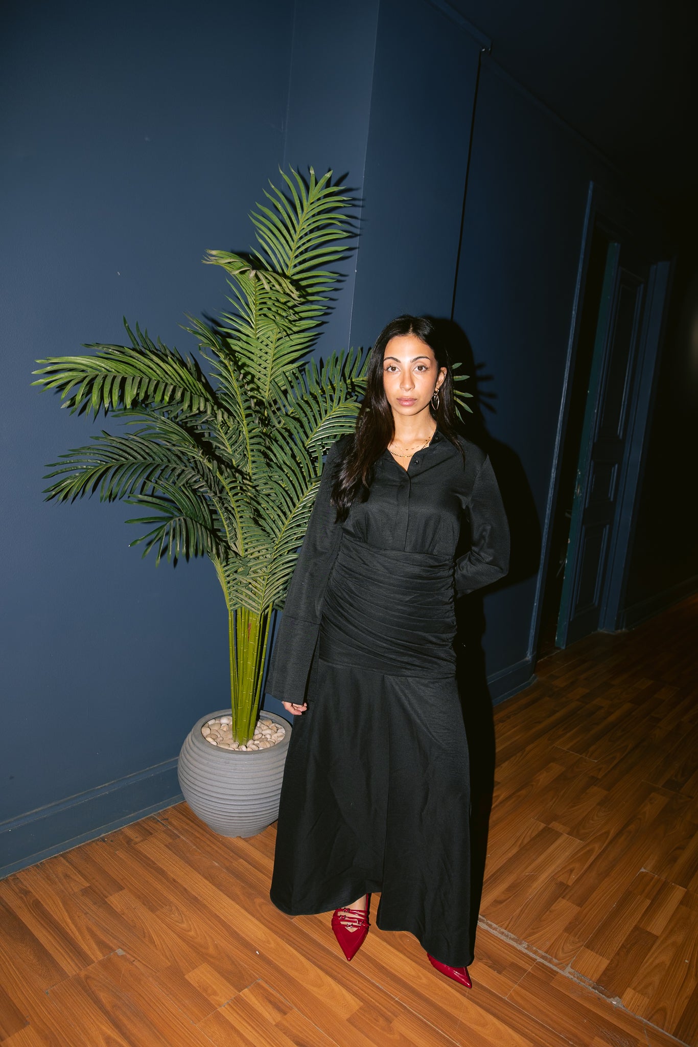The Serene Dress - Black