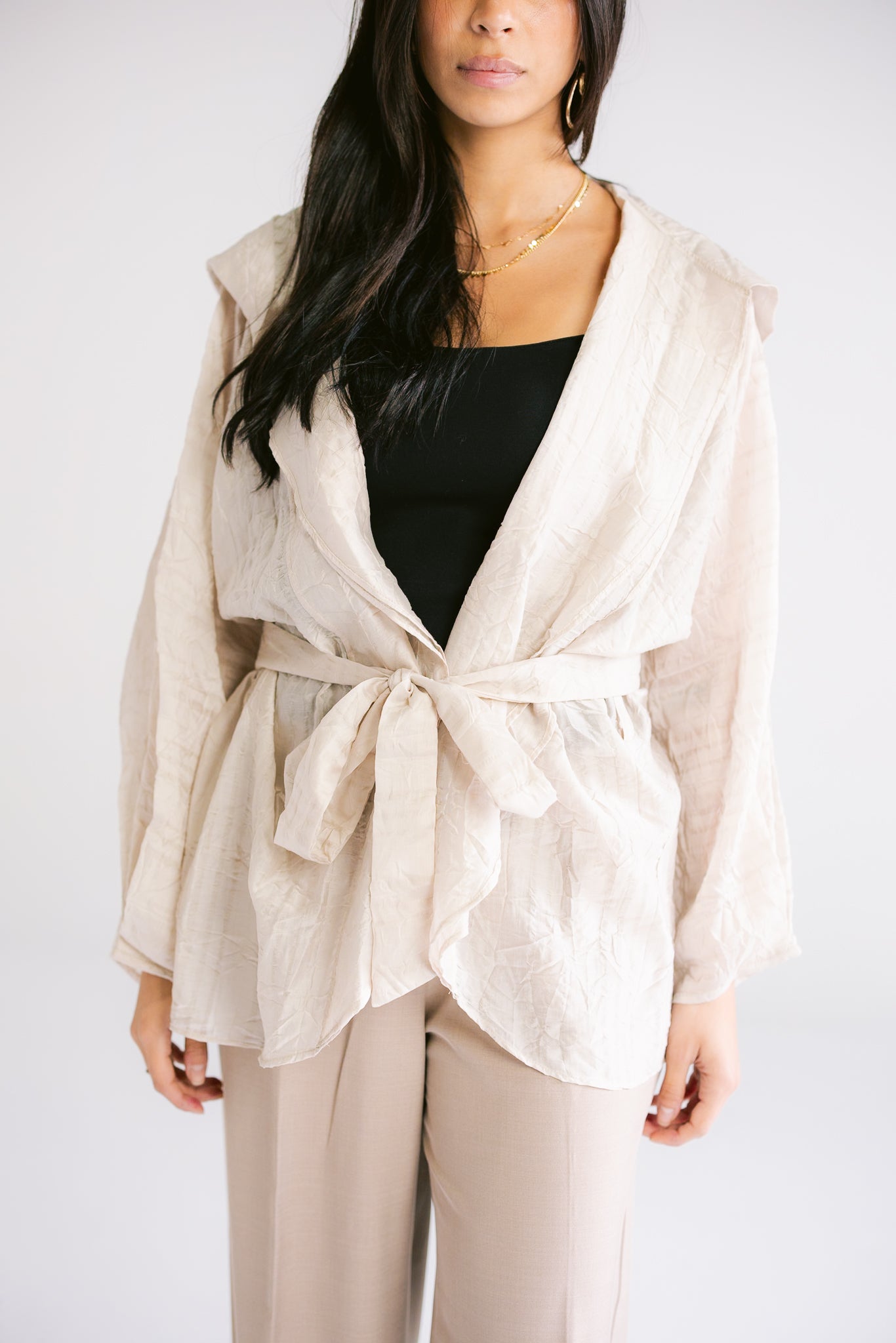 The Enara Kimono - Creme
