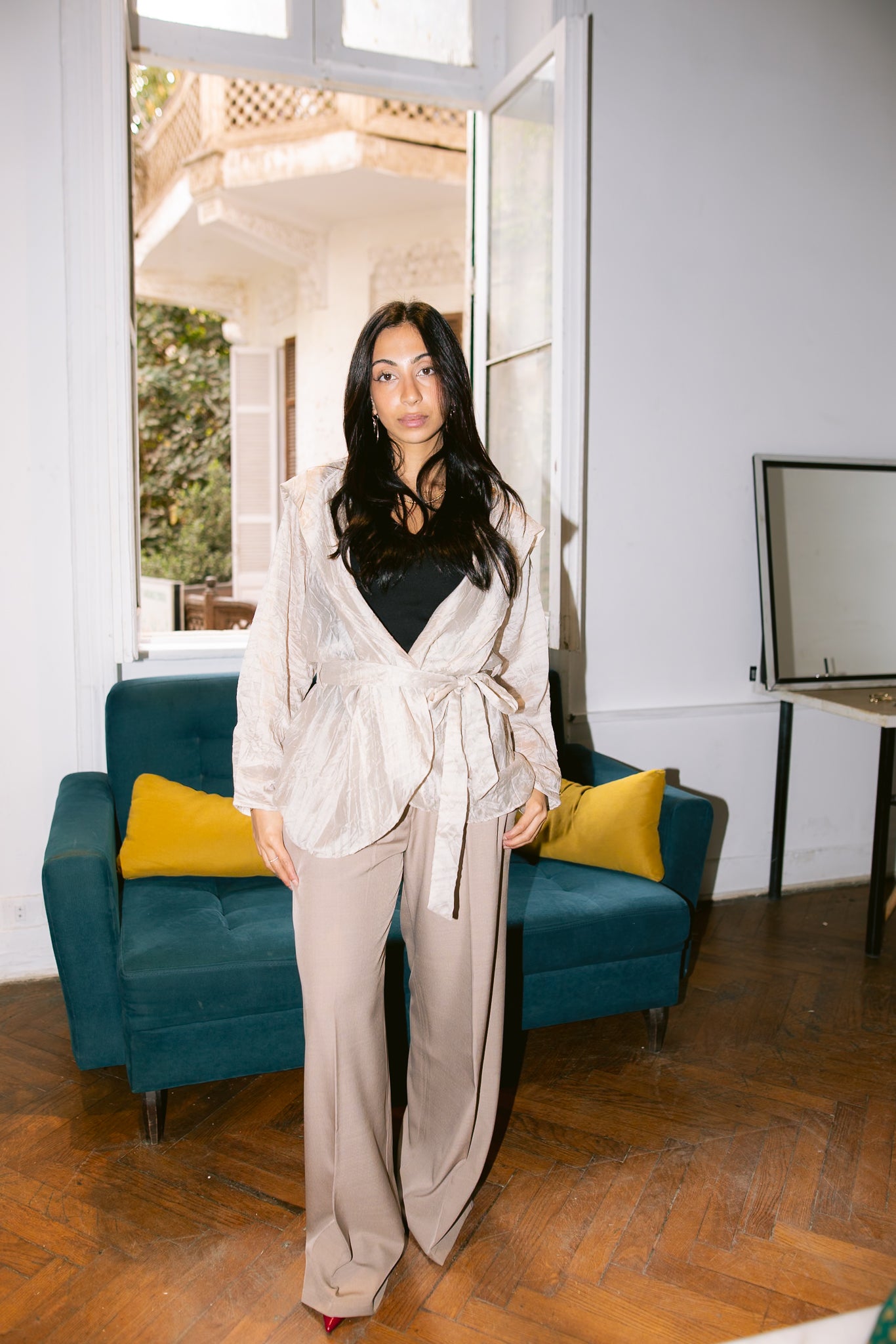 The Enara Kimono - Creme