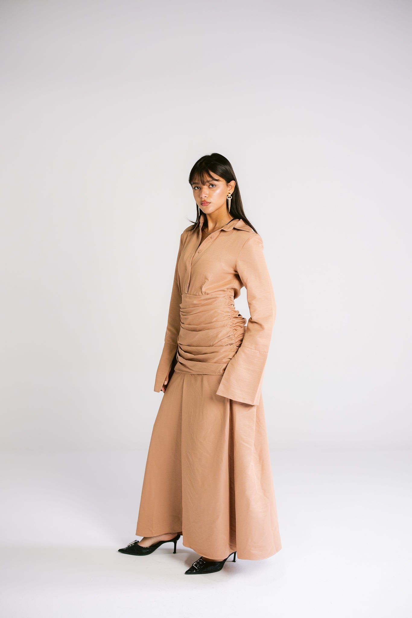 The Serene Dress - Mocha