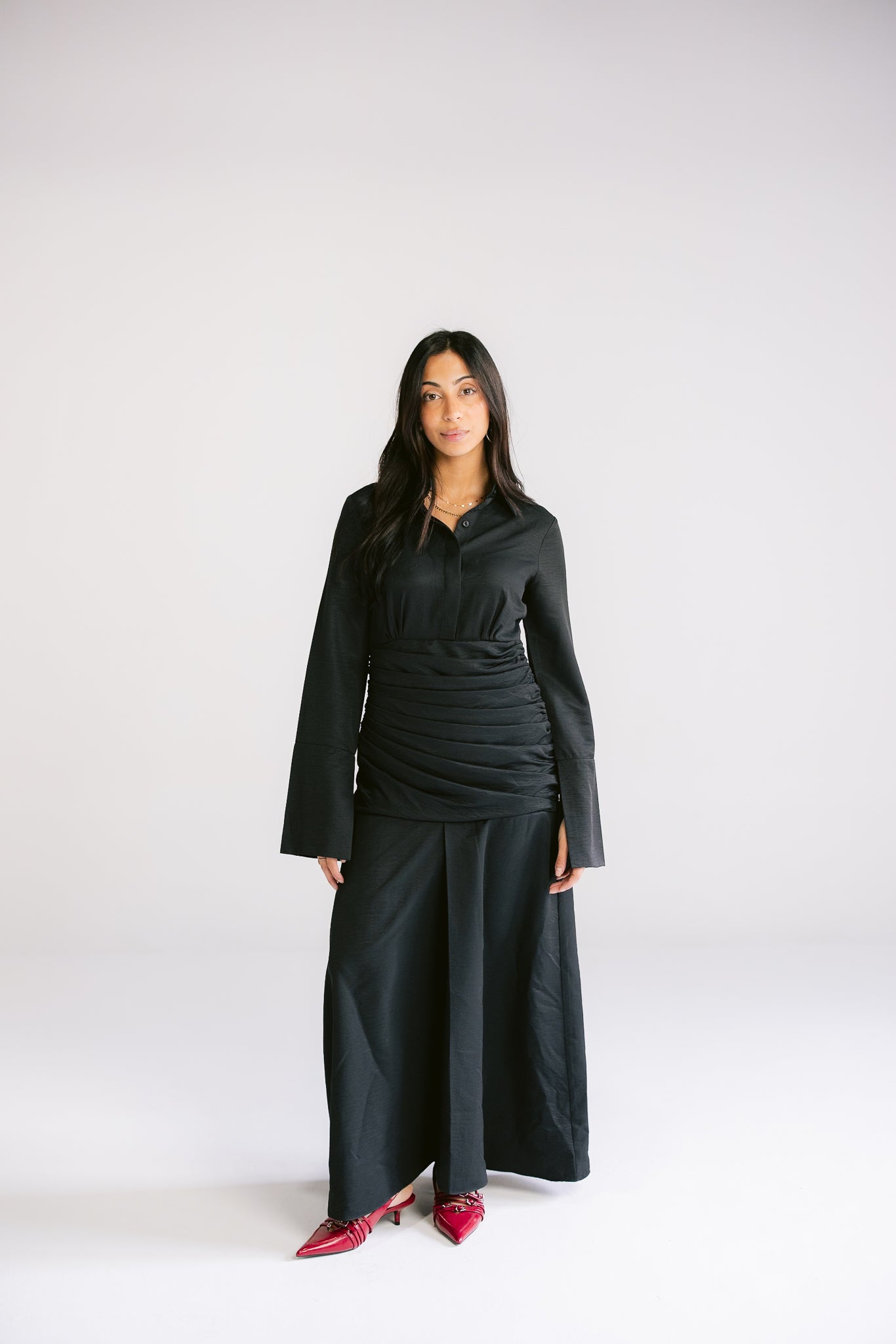 The Serene Dress - Black