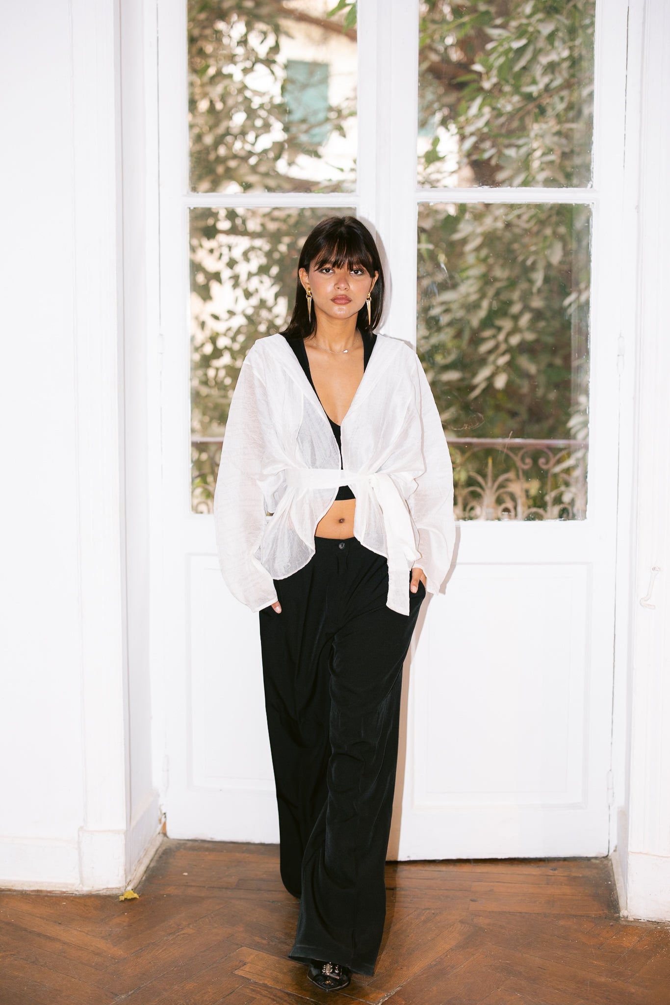 The Enara Kimono - White