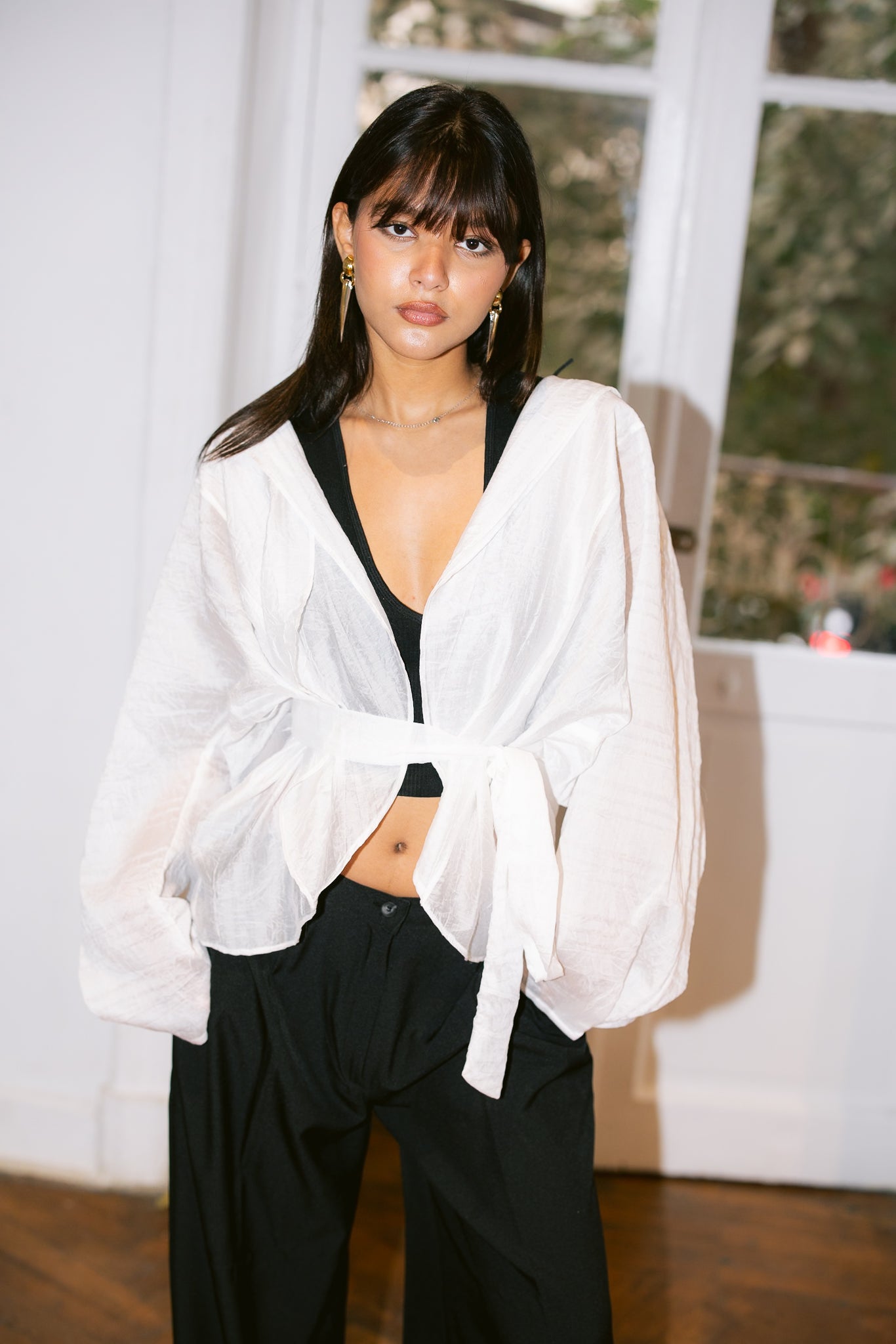 The Enara Kimono - White