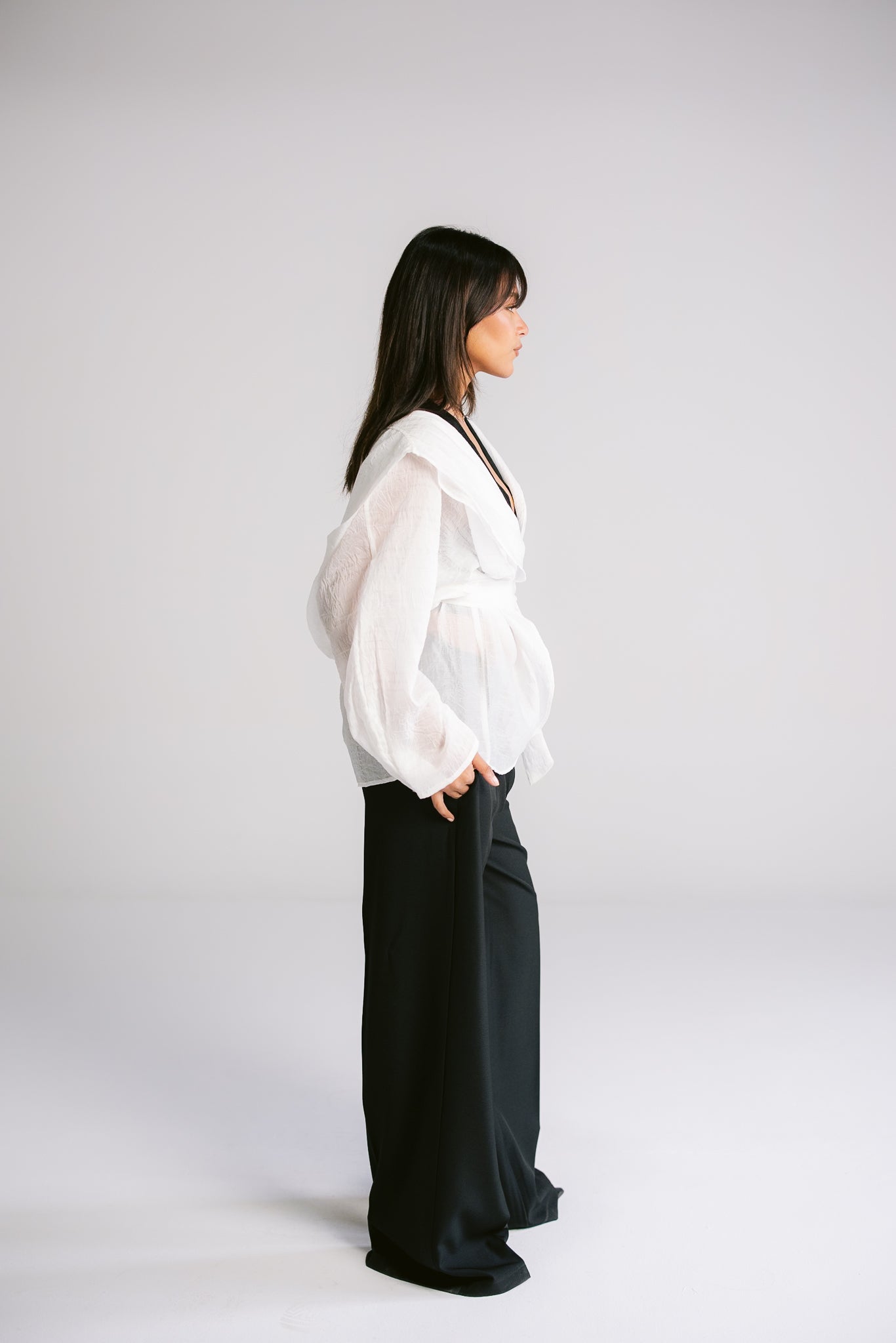 The Enara Kimono - White