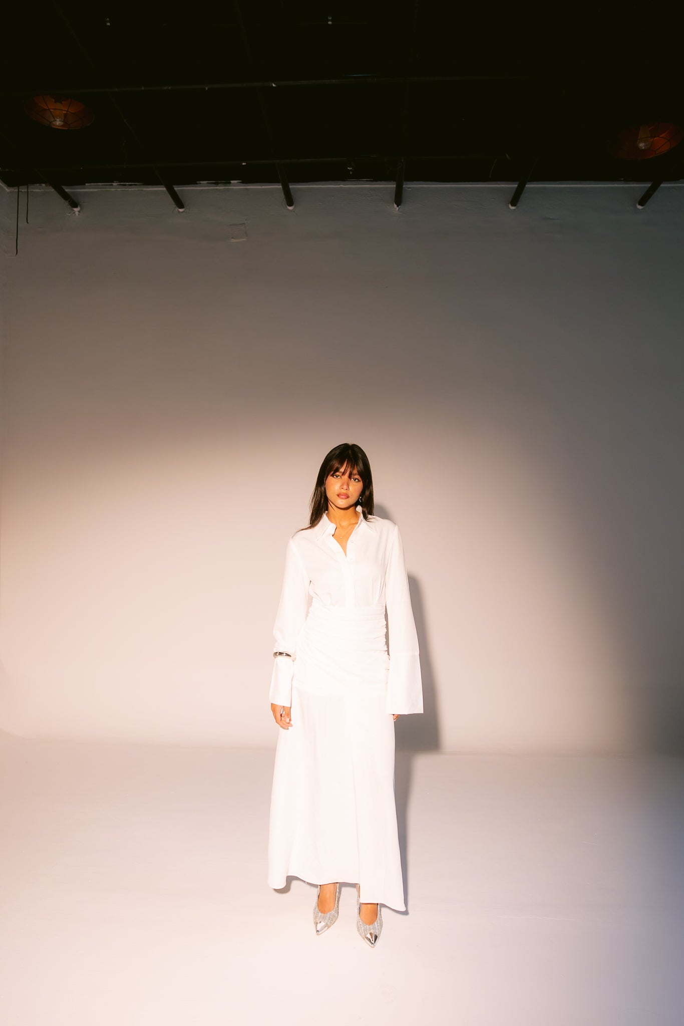 The Serene Dress - White
